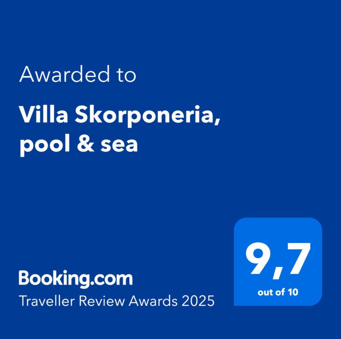 Villa Skorponeria, Pool & Sea Skroponeria Exterior foto